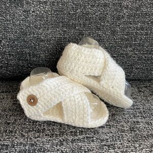 Unisex baby crochet sandals shoes